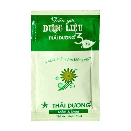Dầu gội dược liệu Thái Dương 3 hương hoa gói 5ml