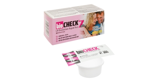 Que thử rụng trứng Bio Check 7 ngày