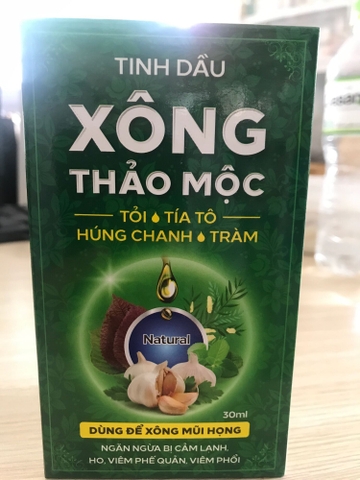 Tinh dầu xông thảo mộc
