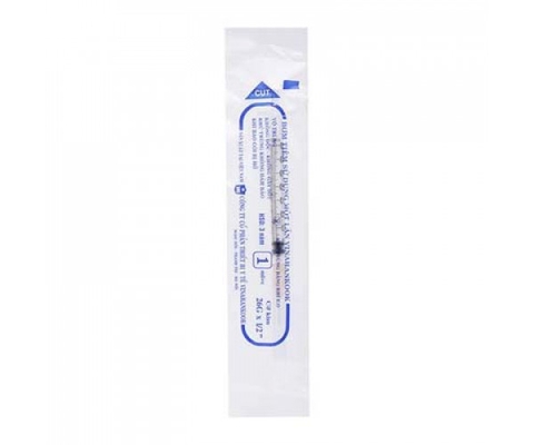 Bơm tiêm 1 ml/cc một lần vinahankook