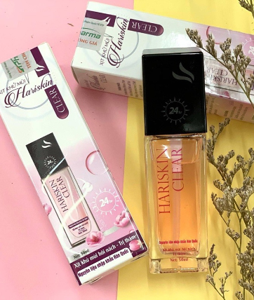Xịt khử mùi hôi nách HARISKIN[ 50ml ] Khử mùi hôi nách Nặng, nhẹ