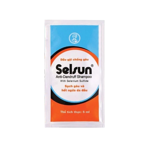 Dầu gội chống gàu Selsun hộp 20 gói x 5ml