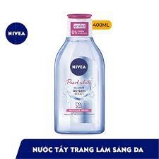 Nước Tẩy Trang Nivea Pearl White Tính Chất Ngọc Trai Sáng Da Dành Cho Da Thường Và Khô 400ml