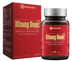 KHANG DƯỢC 30 VIÊN - TĂNG CƯỜNG SINH LỰC VÀ KHẢ NĂNG SINH LÝ NAM