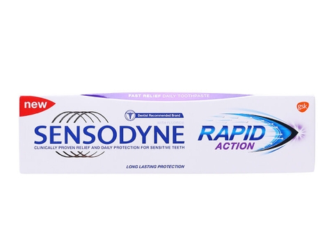 KEM ĐÁNH RĂNG SENSODYNE RAPID ACTION 100G