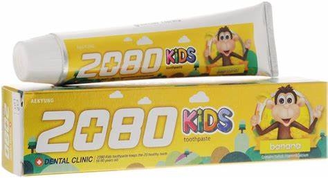 KEM ĐÁNH RĂNG TRẺ EM 2080 HƯƠNG CHUỐI
