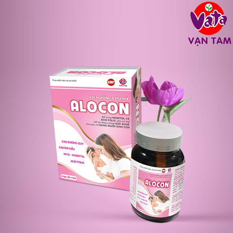 Thực phẩm bảo vệ sức khỏe VIÊN UỐNG CHO NỮ ALOCON