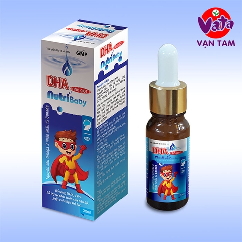 Thực phẩm bảo vệ sức khỏe DHA NHỎ GIỌT NUTRIBABY