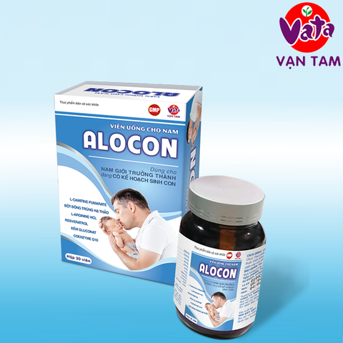 Thực phẩm bảo vệ sức khoẻ VIÊN UỐNG CHO NAM ALOCON