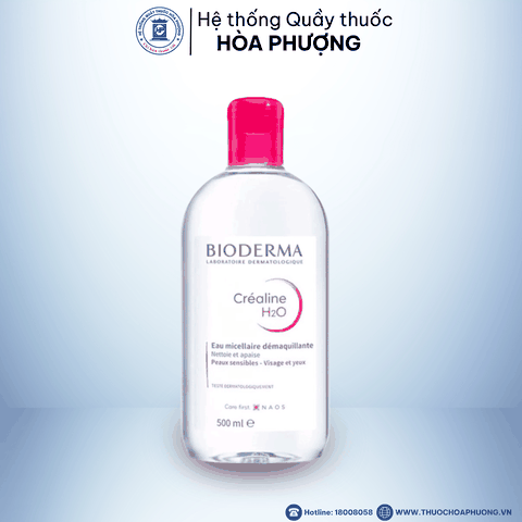 Nước tẩy trang BIODERMA SENSIBIO H2O Da nhạy cảm 500ml