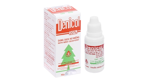 Dung dịch rơ miệng Denicol 20%