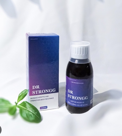 SIRO GIÚP BỔ SUNG LỢI KHUẨN , VITAMIN VÀ KẼM DR.STRONG 125 ML