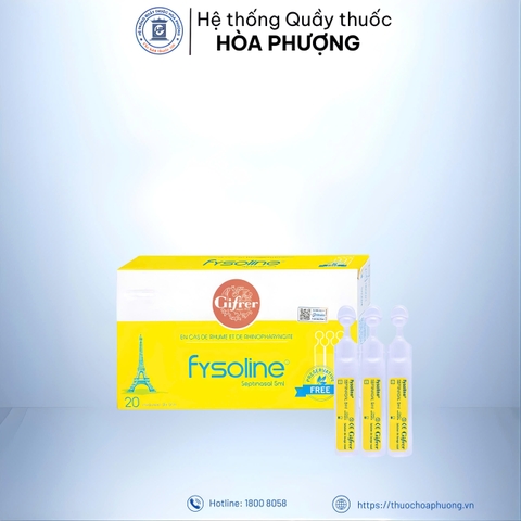 Gifrer Fysoline (hộp 20 ống)