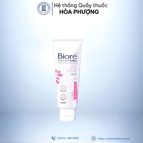Sửa rửa mặt Biore thanh lọc da sạch dầu 100g