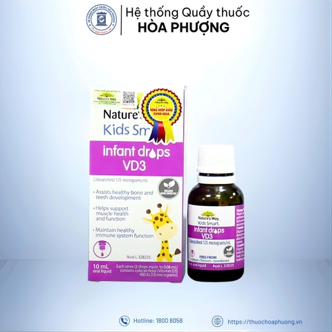 NW kids smart infant VD3 drops 10ml - úc