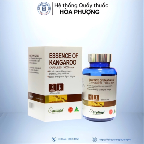 Careline Kangaroo tăng cường sinh lý nam lọ 60 viên