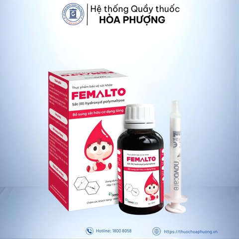Femalto - Sắt Lọ 15ml