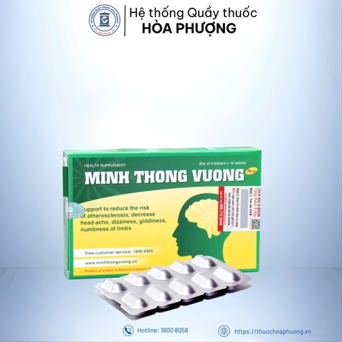 MINH THÔNG VƯƠNG NEW hộp 20 viên