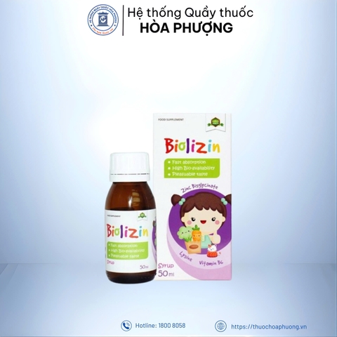 Kẽm Biolizin 50ml