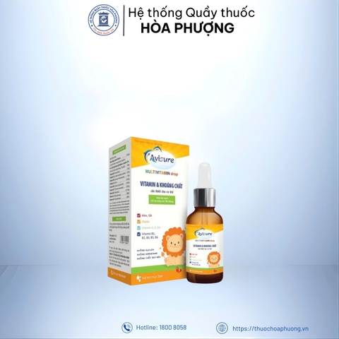 AVISURE MULTIVITAMIN DROP- Lọ 20ml
