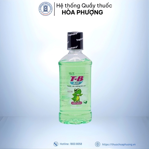 Nước súc miệng T-B Kid 250ml