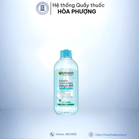 Nước tẩy trang GARNIER dành cho da Dầu & Mụn- 400ml