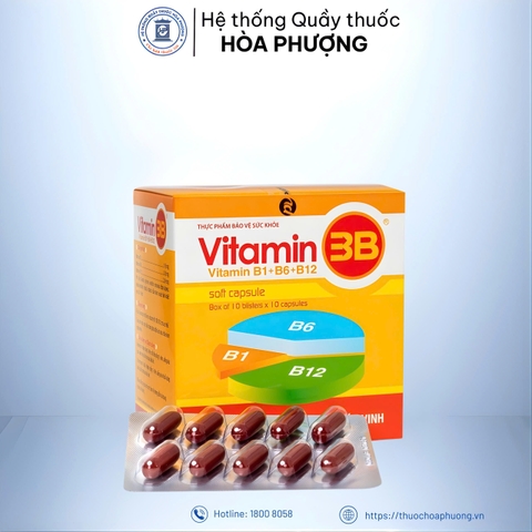 Vitamin 3B Gold ( B1+B6+B12)