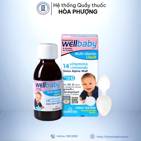 WELLBABY MULTI- VITAMIN LIQUID