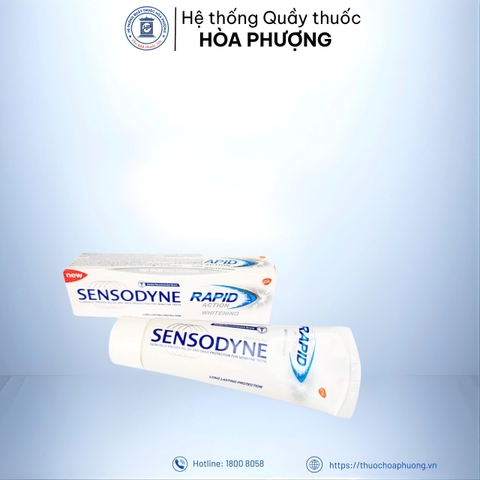 SENSODYNE RAPID action whitening- làm trắng răng