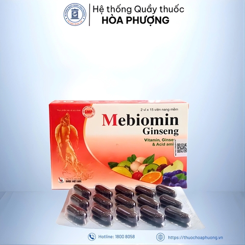 MEBIOMIN GINSENG - VITAMIN