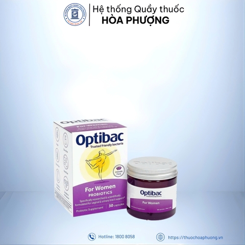 Optibac for woman lợi khuẩn cho nữ giới- hàng chính hãng