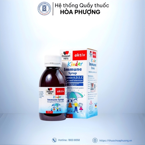 Kinder Immune Syrup - Tăng cường sức đề kháng cho trẻ