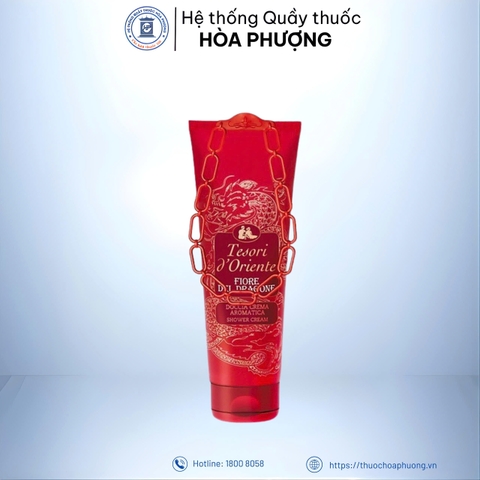 Sữa tắm nước hoa thanh long Tesori D'Oriente tuýp 250ml