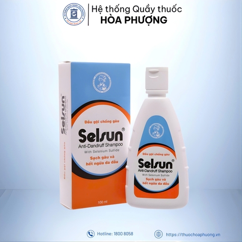 Dầu gội chống gàu Selsun sạch gàu, hết ngứa chai 100ml