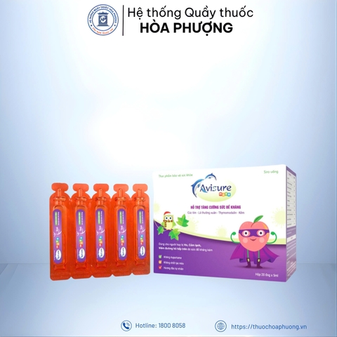 Avisure Muno tăng đề kháng hộp 20 ống * 5ml