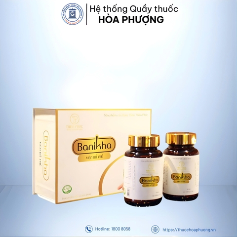 Banikha viên bổ phế 2 lọ* 30 viên