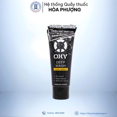 Sữa rửa mặt Oxy sạch sâu- bay nhờn- sáng da