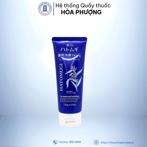 SRM ngừa mụn và dưỡng ẩm da Hatomugi 130g