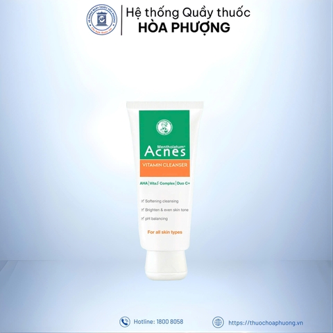 Kem rửa mặt Acnes Vitamin Cleanser