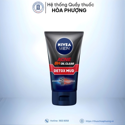 SRM NIVEA NAm khoáng chất bùn 100g