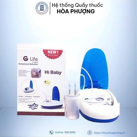 Máy xông hút mũi 2 trong 1 hi BABY