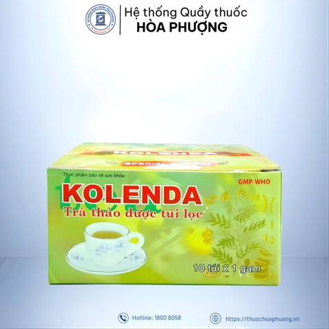 Kolenda - Trà thảo mộc trị táo bón giúp nhuận tràng