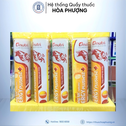 Viên Sủi Nutrivita 4g Vị Tăng Lực