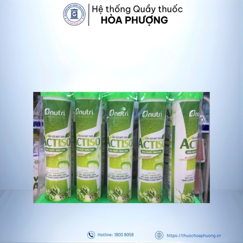 Viên Sủi Nutrivita 4g Vị Actiso