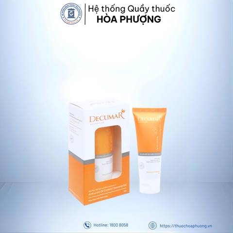 Gel rửa mặt DECUMAR 50g
