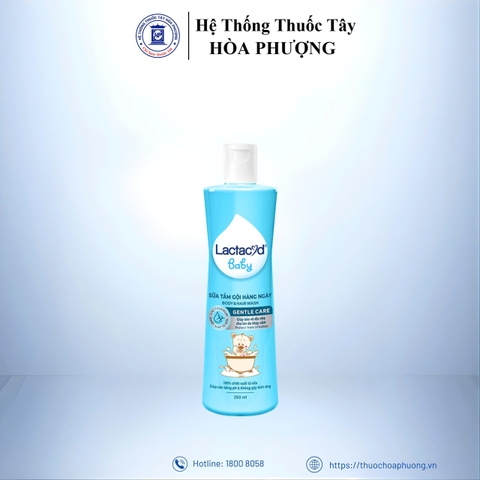 Sữa tắm gội Lactacyd Baby GENTAL CARE 250ml