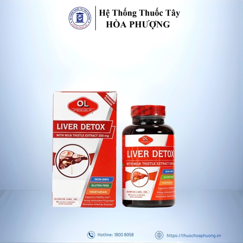 LIVER DETOX - Hỗ Trợ Bảo Vệ Và Giải Độc Gan