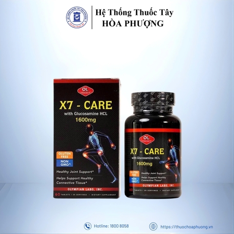 X7 - CARE Hỗ Trợ Sức Khỏe Xương Khớp - Đĩa Đệm