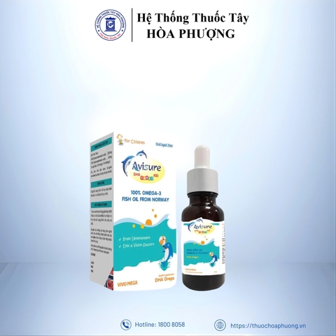 Avisure DHA Smart Kid bổ sung DHA cho bé Lọ 20 ml
