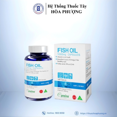 Fish oil dầu cá Hồi 100 viên